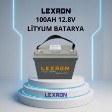 LEXRON 100Ah 12.8V LiFePO4 Lityum Batarya
