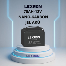 LEXRON 70Ah 12V Nano-Karbon Jel Akü TEST