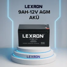 Lexron 12V 9Ah Kuru Tip (AGM) Akü