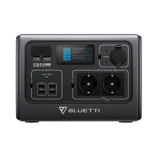 BLUETTI EB55 700W 537Wh Taşınabilir Güneş Enerjisi İstasyonu