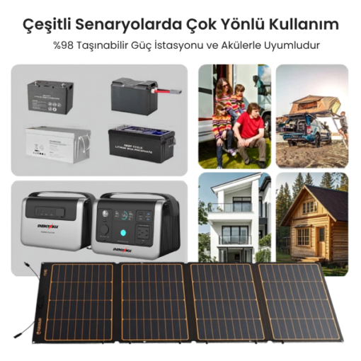 FlexSolar F240 Taşınabilir Güneş Paneli 240W