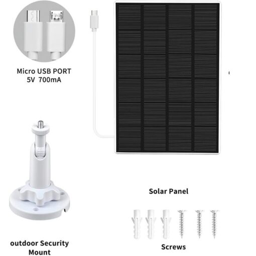 Uranium UR-SLR 5W Mikro USB Solar Panel (3m Kablolu)