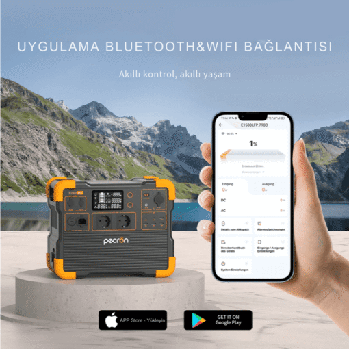 Pecron E2400LFP 2400W 2048Wh Taşınabilir Güç İstasyonu