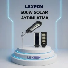 Lexron 500W Solar Aydınlatma Armatürü