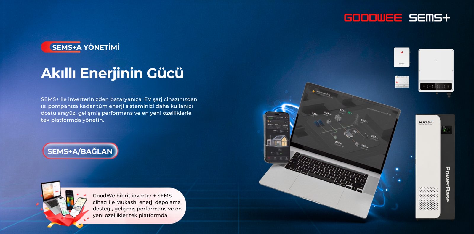 GoodWe SEMS+ Akilli Enerji Yonetimi